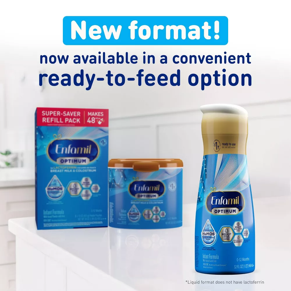 Sữa Nước Enfamil Enspire Optimum Infant Formula Cho Bé 0 - 12 Tháng (946ml)