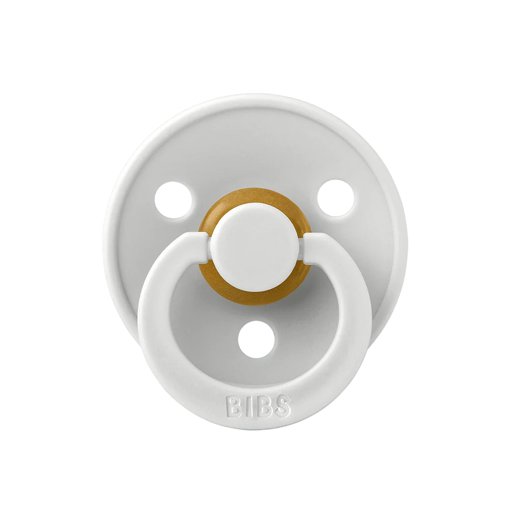 Ti Giả Núm Tròn Bibs Pacifier Colour Latex Size 1 Từ 0-6 Tháng