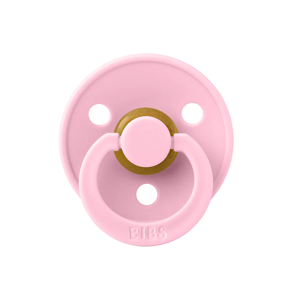 Ti Giả Núm Tròn Bibs Pacifier Colour Latex Size 1 Từ 0-6 Tháng