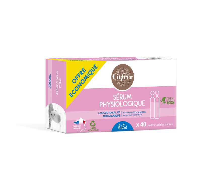 NƯỚC MUỐI SINH LÝ GIFRER (40 ỐNG)