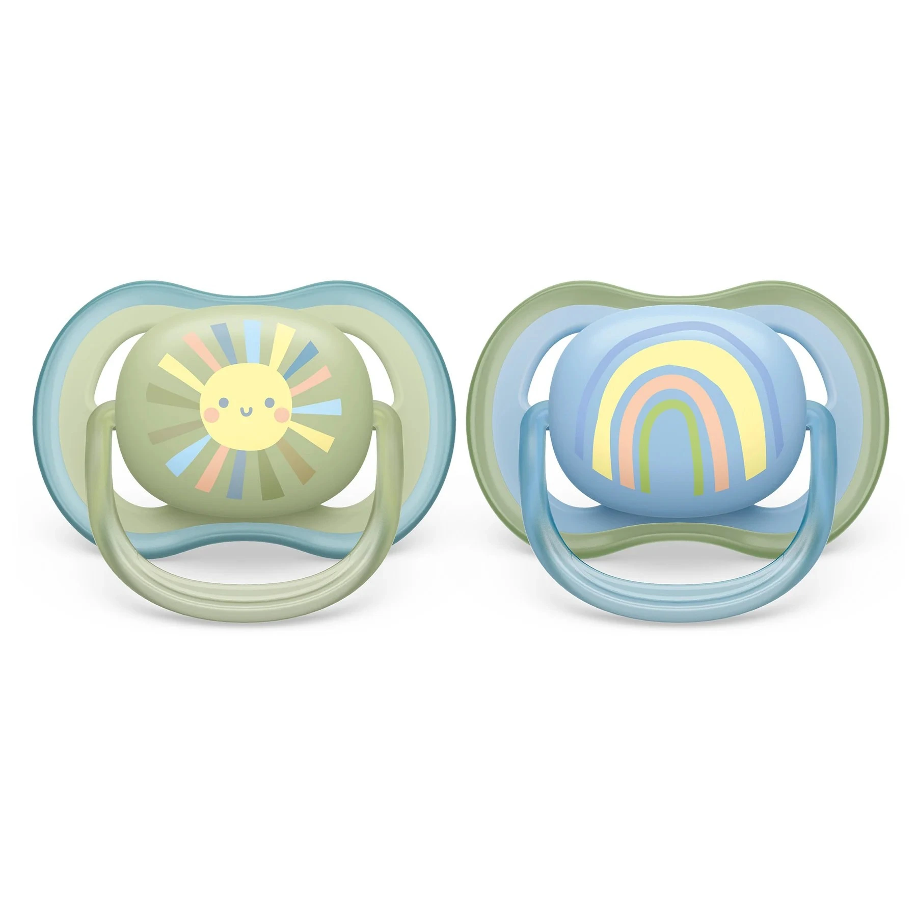 Set 2 Ti Giả Philips Avent Thông Khí Ultra Air (0-6M)