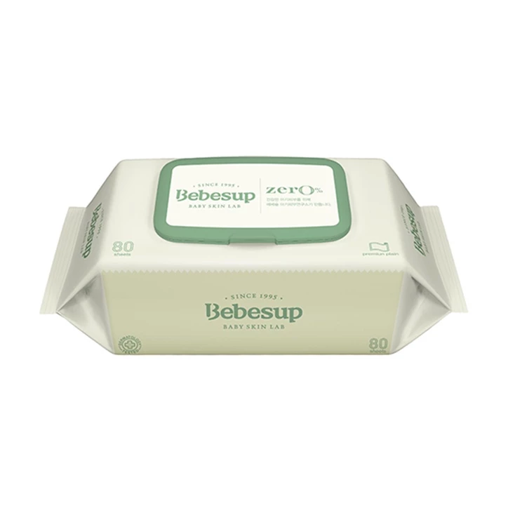 KHĂN ƯỚT BEBESUP ZERO - 80 TỜ