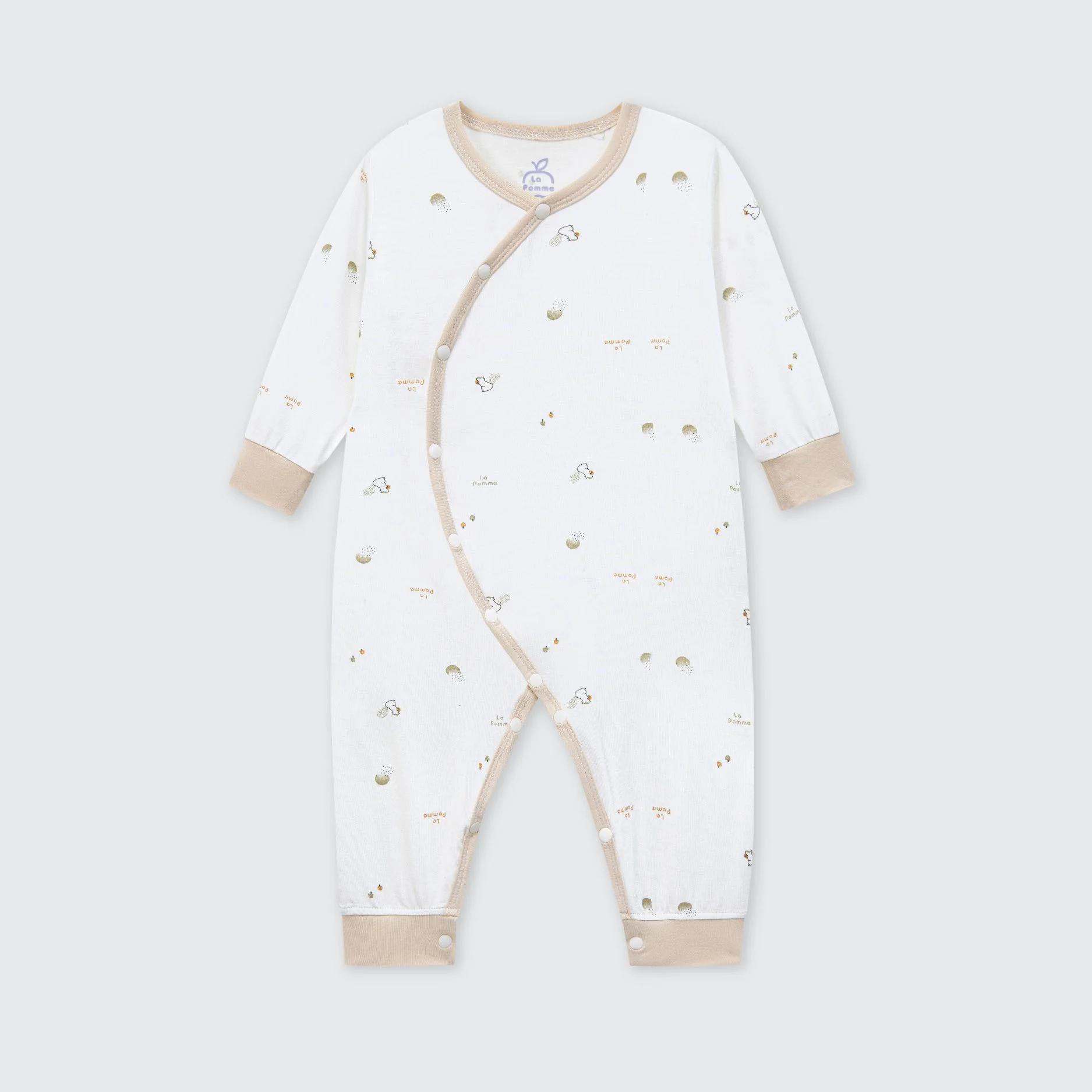 Body dài tay La Pomme Họa tiết bé xinh