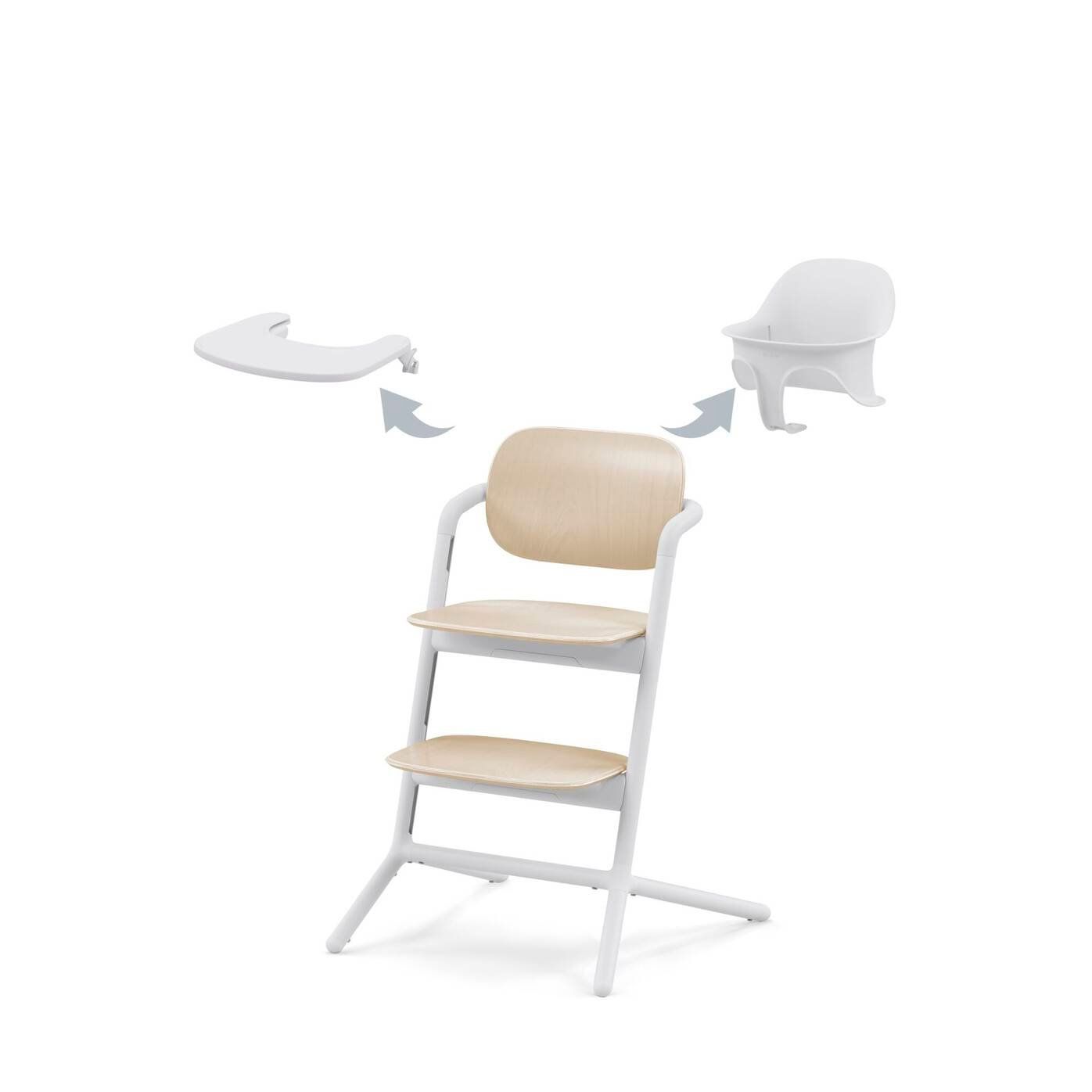 Ghế Ăn Dặm Cybex LEMO 3 in 1 - Màu Sand White