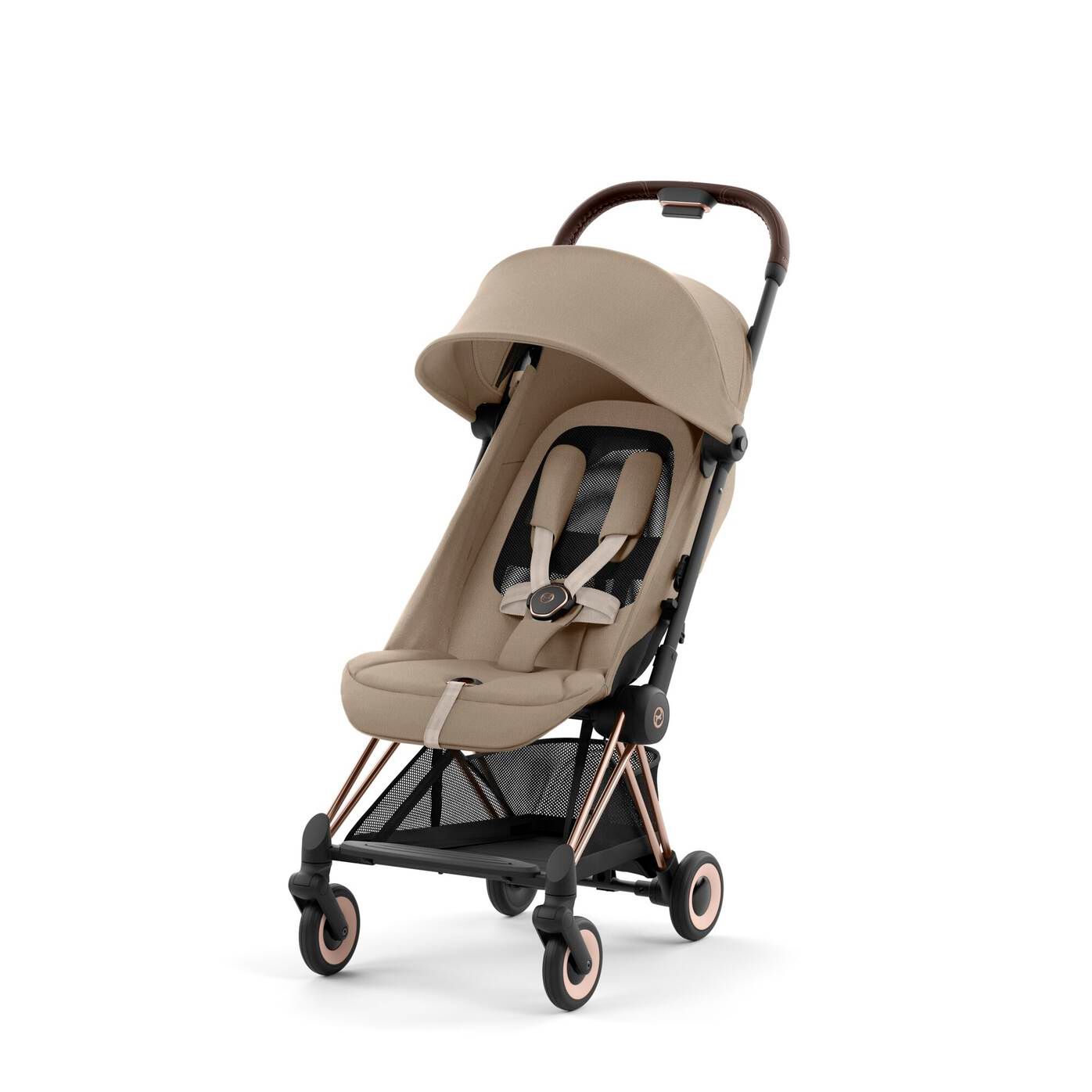 Xe đẩy gấp gọn Cybex Platinum Coya - Rosegold / Cozy Beige
