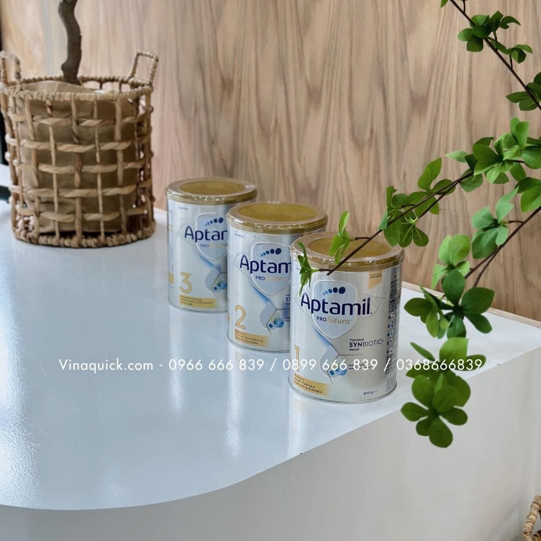 Sữa bột Aptamil Profutura Úc số 3 cho bé trên 1 tuổi (900g)