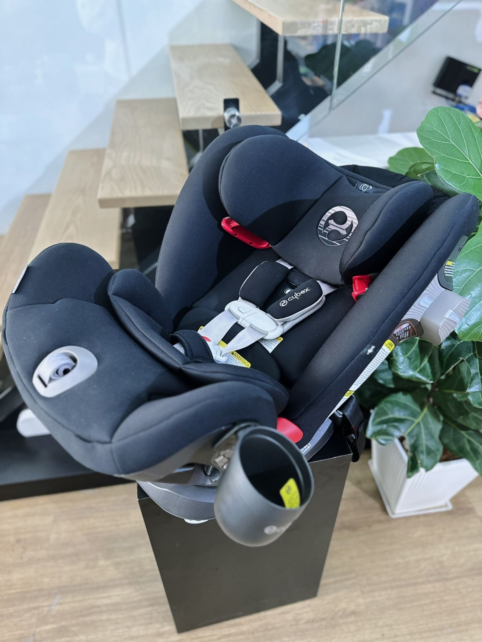 GHẾ NGỒI ÔTÔ CYBEX ETERNIS S - LAVASTONE BLACK