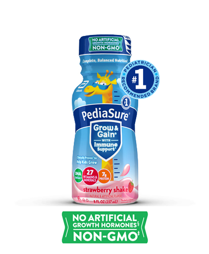 Sữa Nước Pediasure Grow & Gain Hương Dâu - 237ml