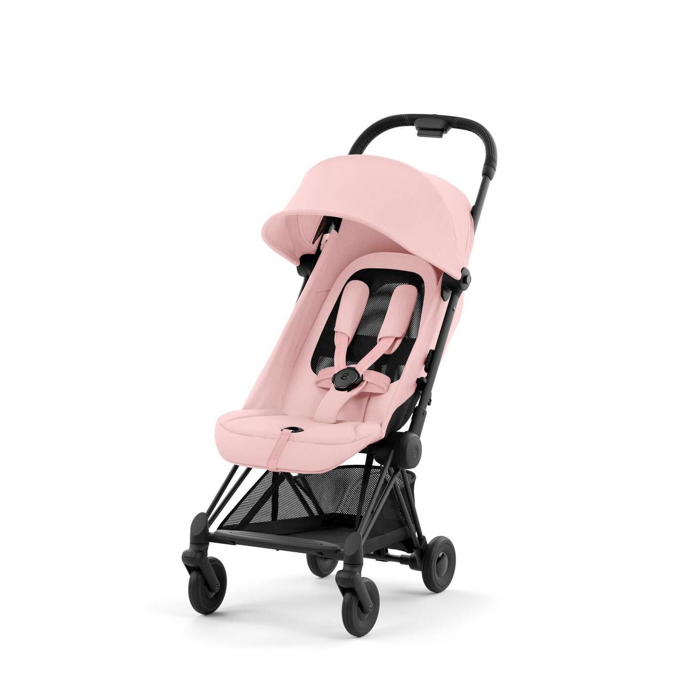 Xe Đẩy Gấp Gọn Cybex Platinum Coya - Matt Black / Peach Pink