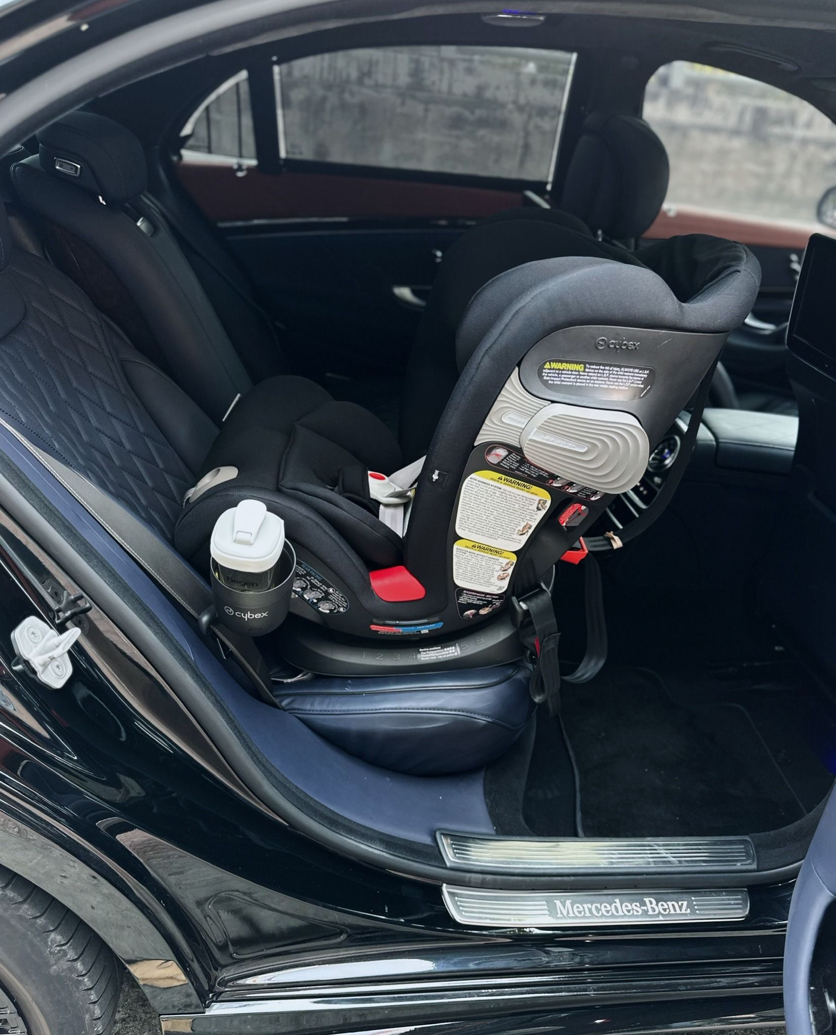 GHẾ NGỒI ÔTÔ CYBEX ETERNIS S - LAVASTONE BLACK