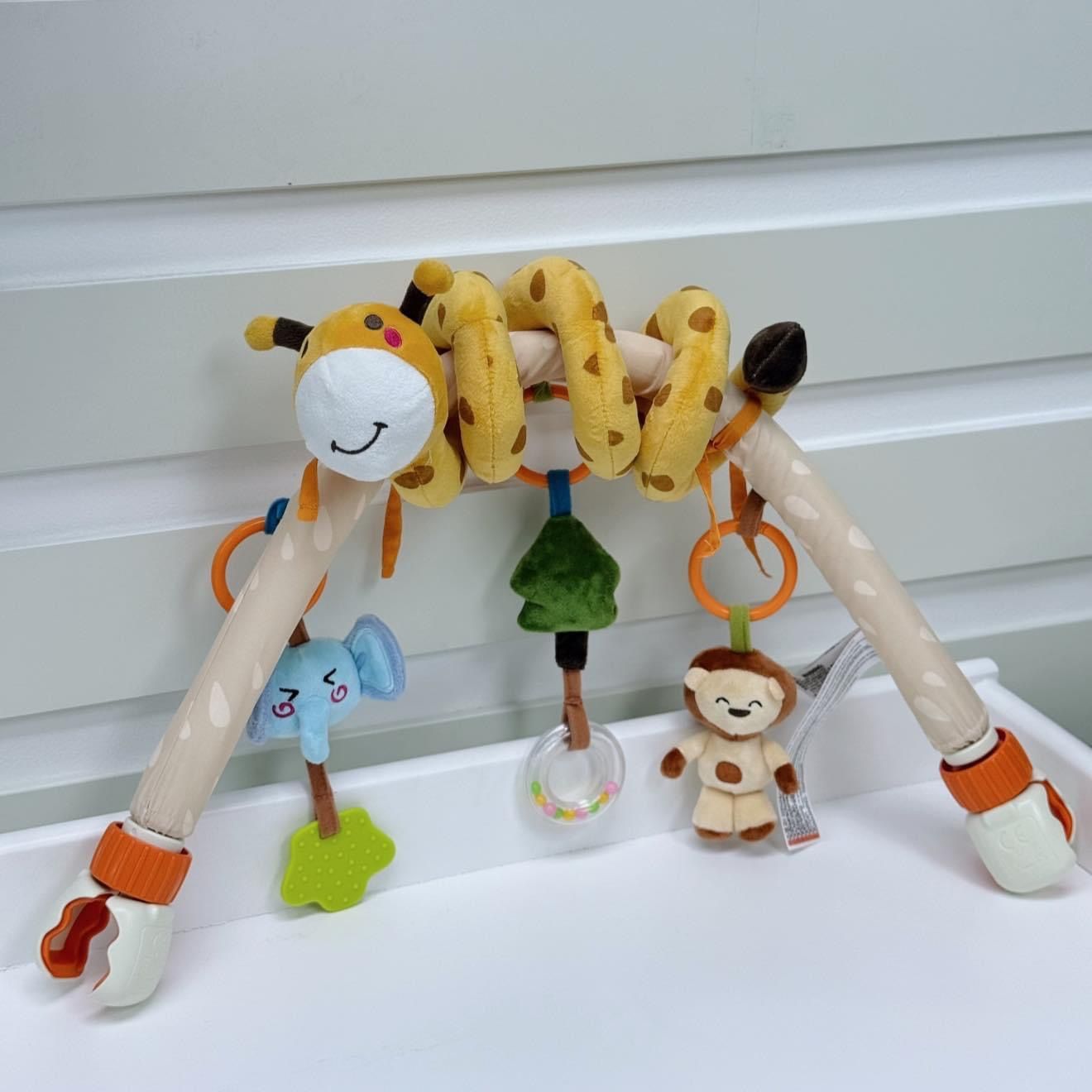 Đồ Chơi Vòm Di Động Tumama Kids Hươu Cao Cổ Kết Hợp Gặm Nướu Animal