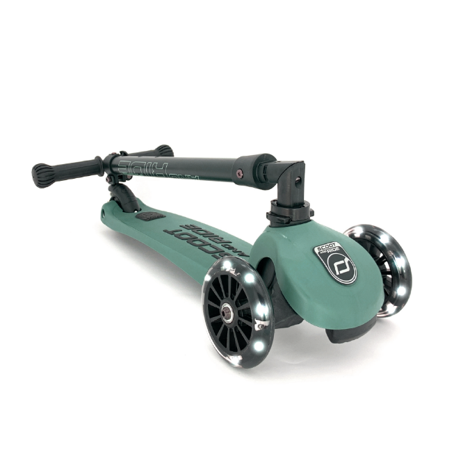 Xe trượt Scoot and Ride Highwaykick 3 LED dành cho bé từ 3-6 tuổi - Forest