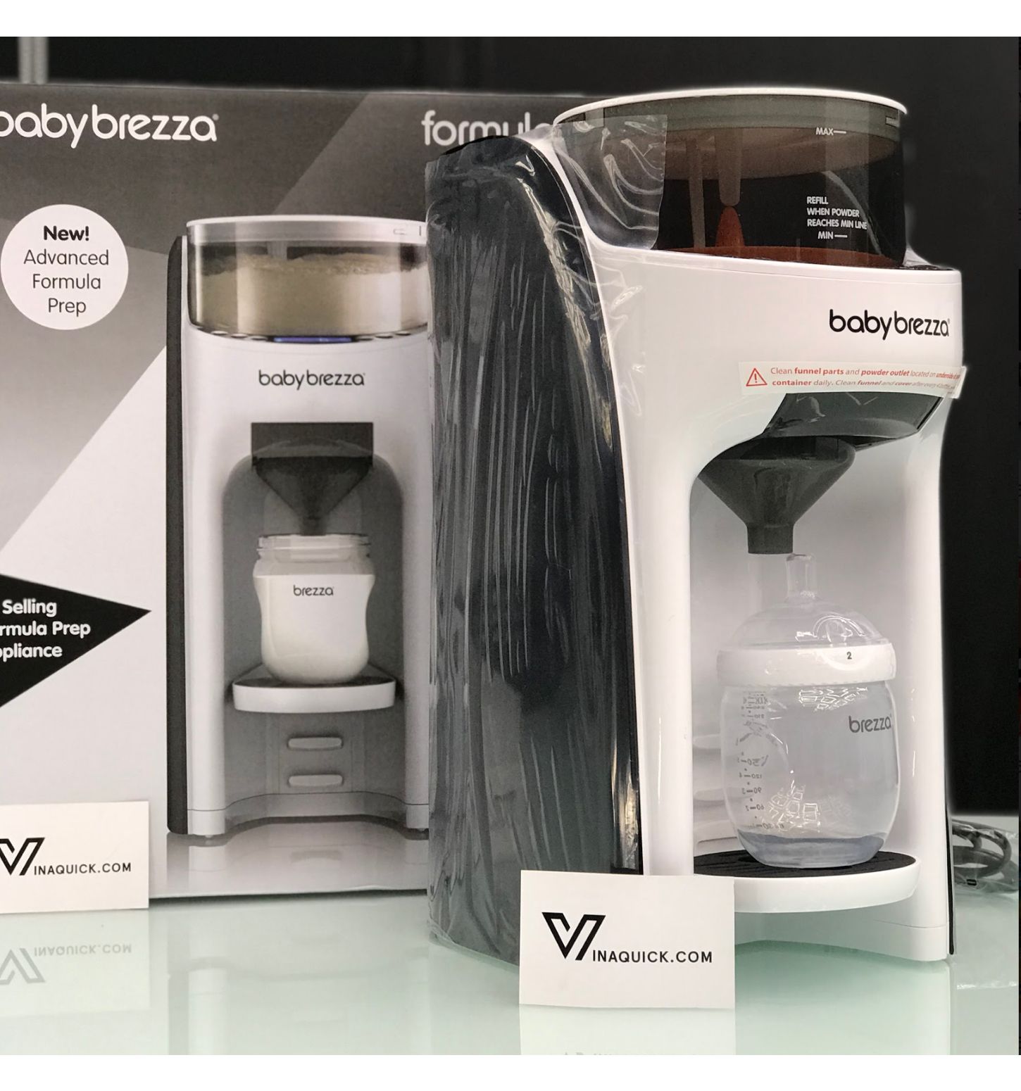  Máy Pha Sữa Baby Brezza FORMULA PRO ADVANCED - Black/White 