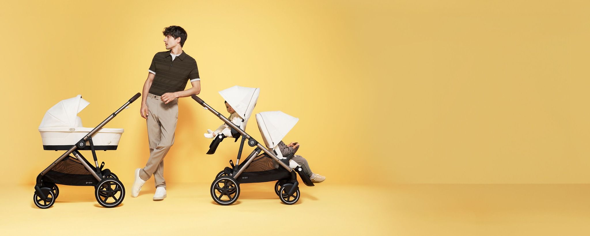 Xe Đẩy Cybex Gazelle S - Seashell Beige