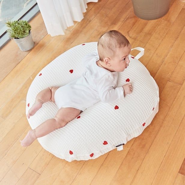 VỎ GỐI CHỐNG TRÀO NGƯỢC ROTOTO BEBE AIRMESH NGUYÊN KHỐI - GỖ SỒI TRÁI TIM