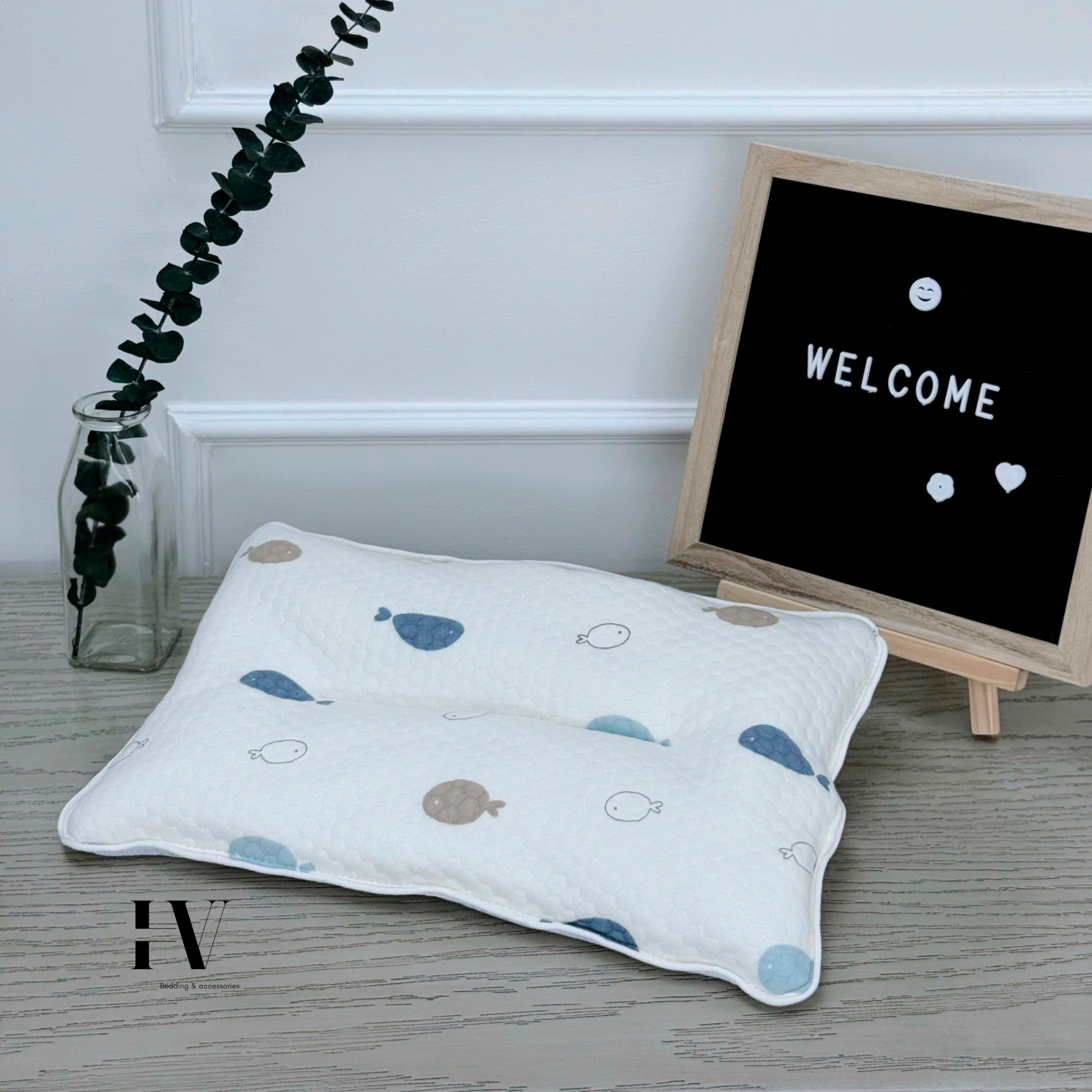 Gối Mỏng Cho Bé Từ Sơ Sinh HV Bedding