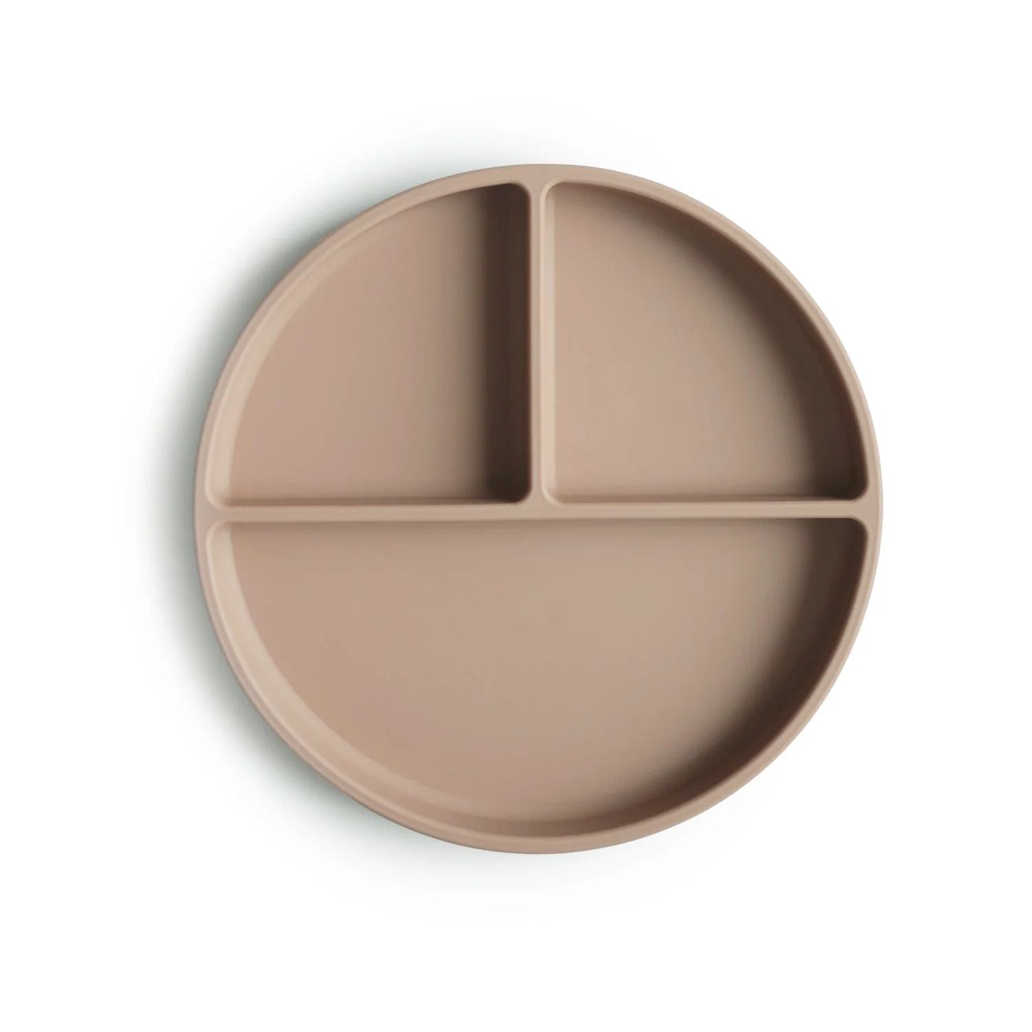Khay Ăn Dặm Chia Ngăn Silicone Mushie
