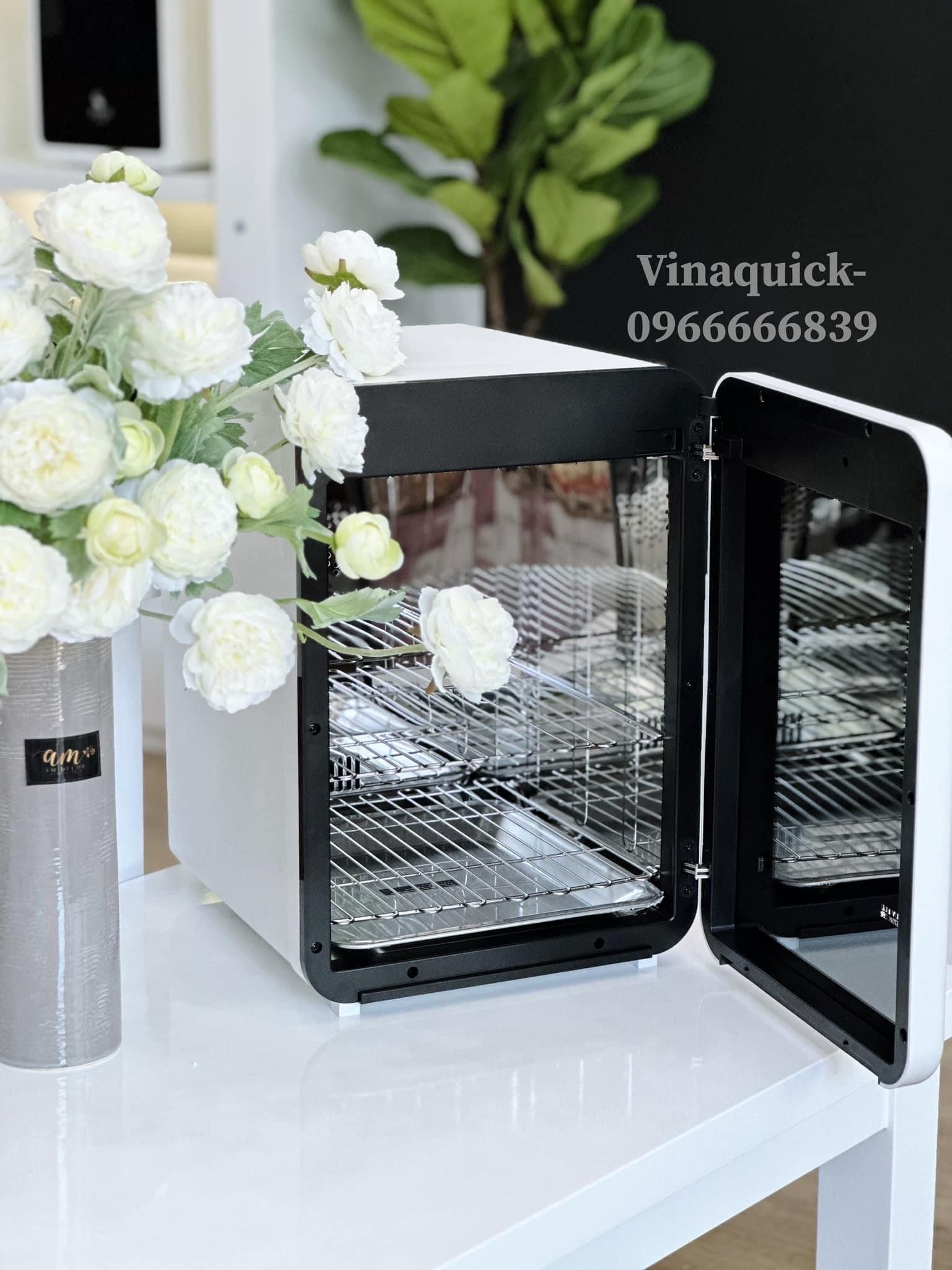 Máy tiệt trùng sấy khô bình sữa UV LED Haenim 4G