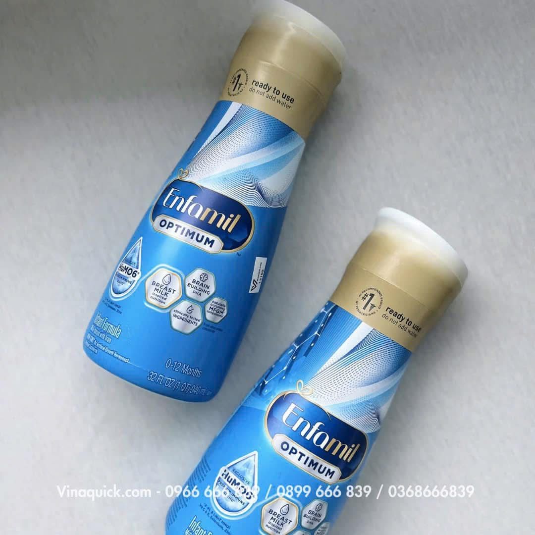 Sữa Nước Enfamil Enspire Optimum Infant Formula Cho Bé 0 - 12 Tháng (946ml)