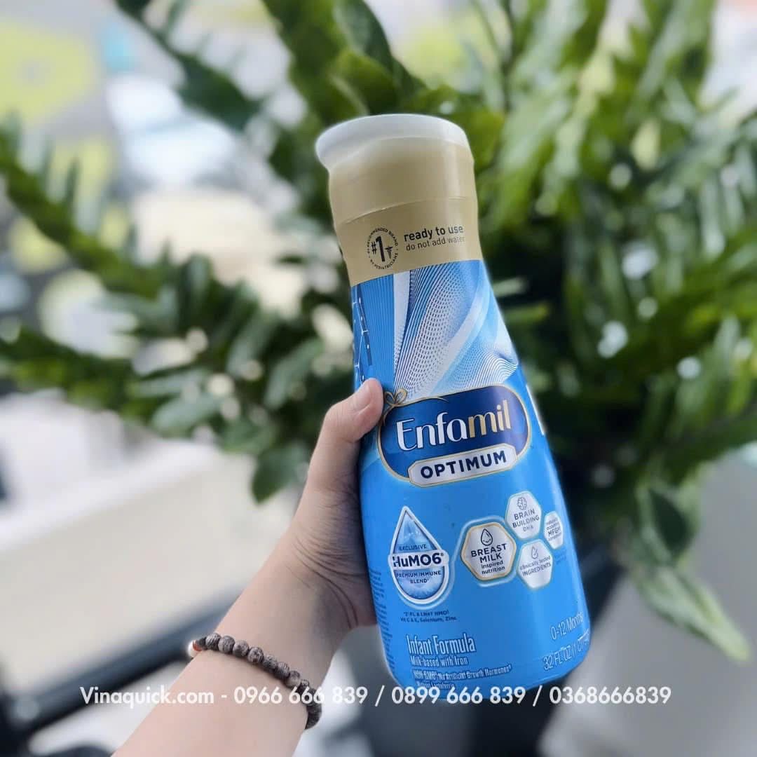 Sữa Nước Enfamil Enspire Optimum Infant Formula Cho Bé 0 - 12 Tháng (946ml)