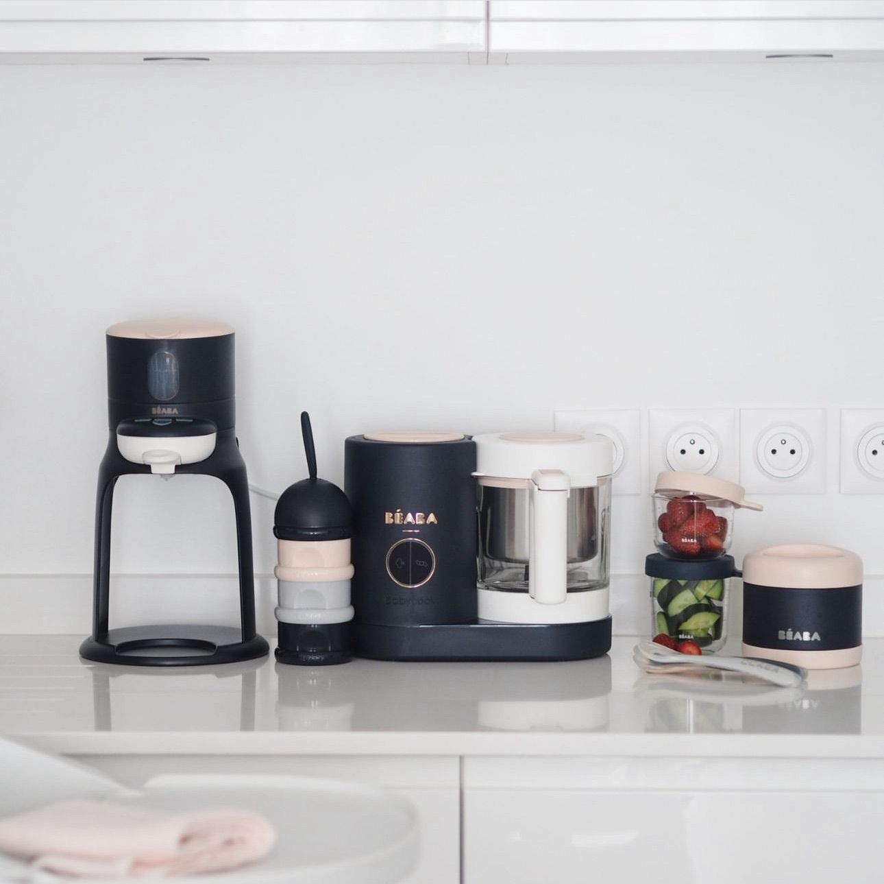 Máy Làm Đồ Ăn Dặm Béaba Babycook Neo - Màu Night Blue