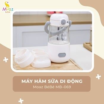 Máy hâm sữa di động Moaz BéBé MB-069