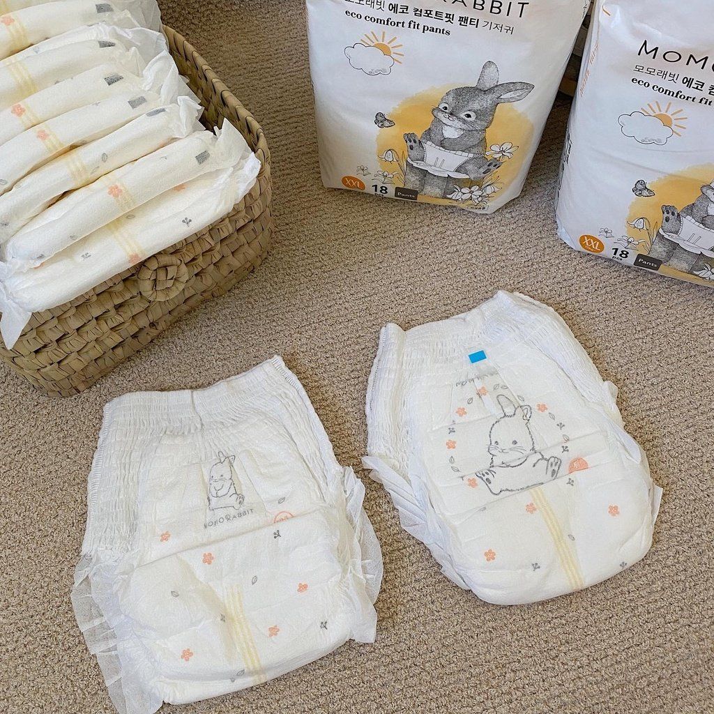 Bỉm Quần Ban Ngày Eco Comfort Fit Momo Rabbit