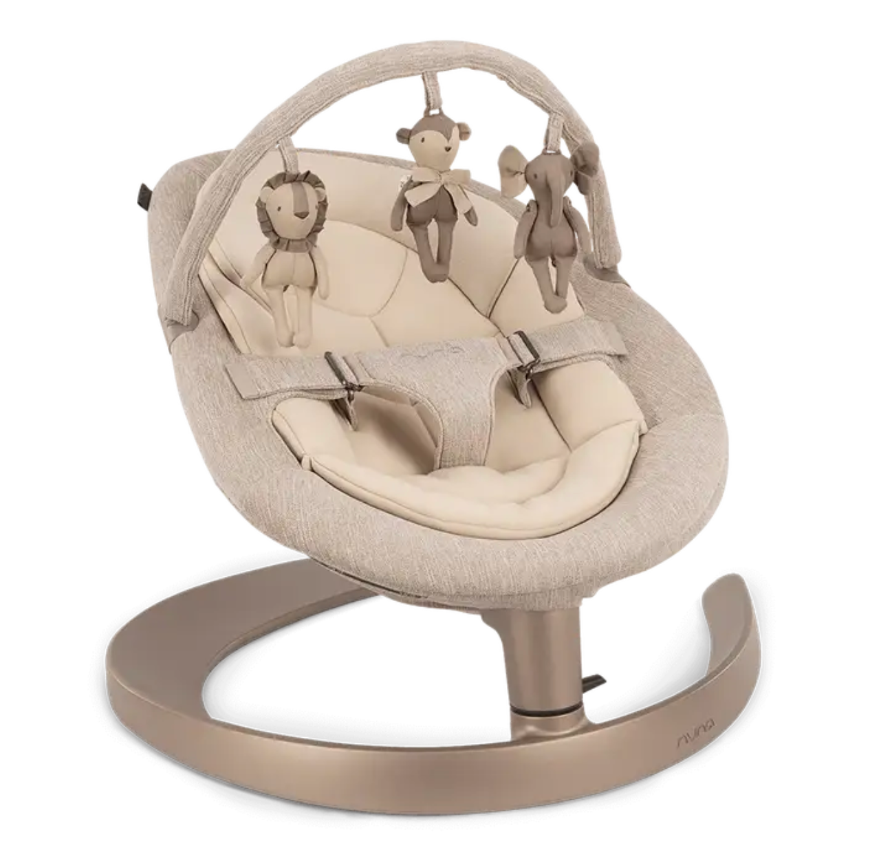 NÔI NUNA LEAF GROW BOUNCER - MÀU SAND