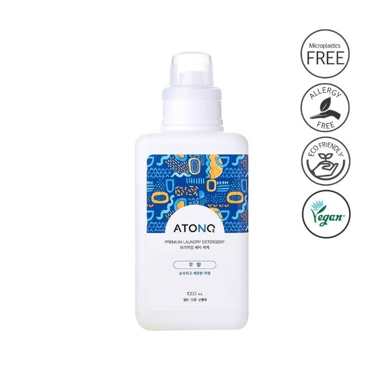 Nước Giặt Thuần Chay Atono2 Cho Da Bé Nhạy Cảm 1000ml (DẠNG CHAI)