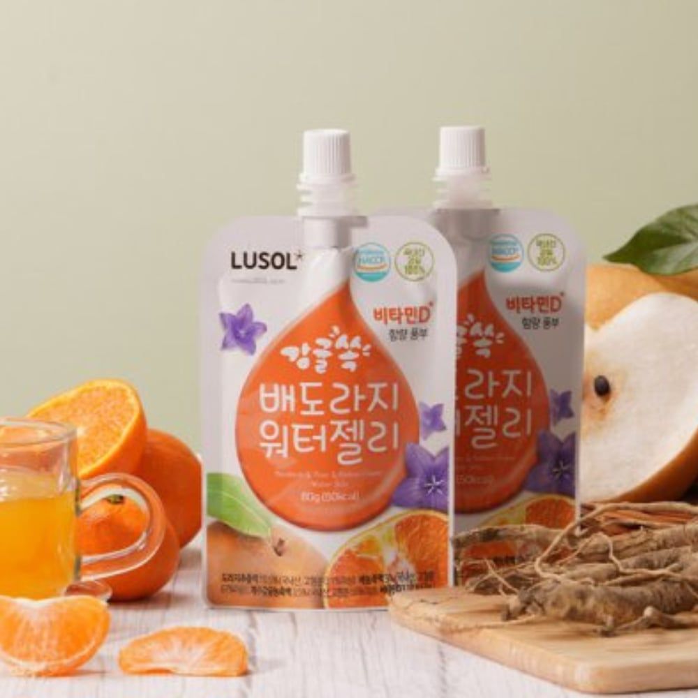 Nước Thạch Lê, Quýt, Rễ Hoa Chuông Đen LUSOL Cho Bé Từ 12M+ (80ml)