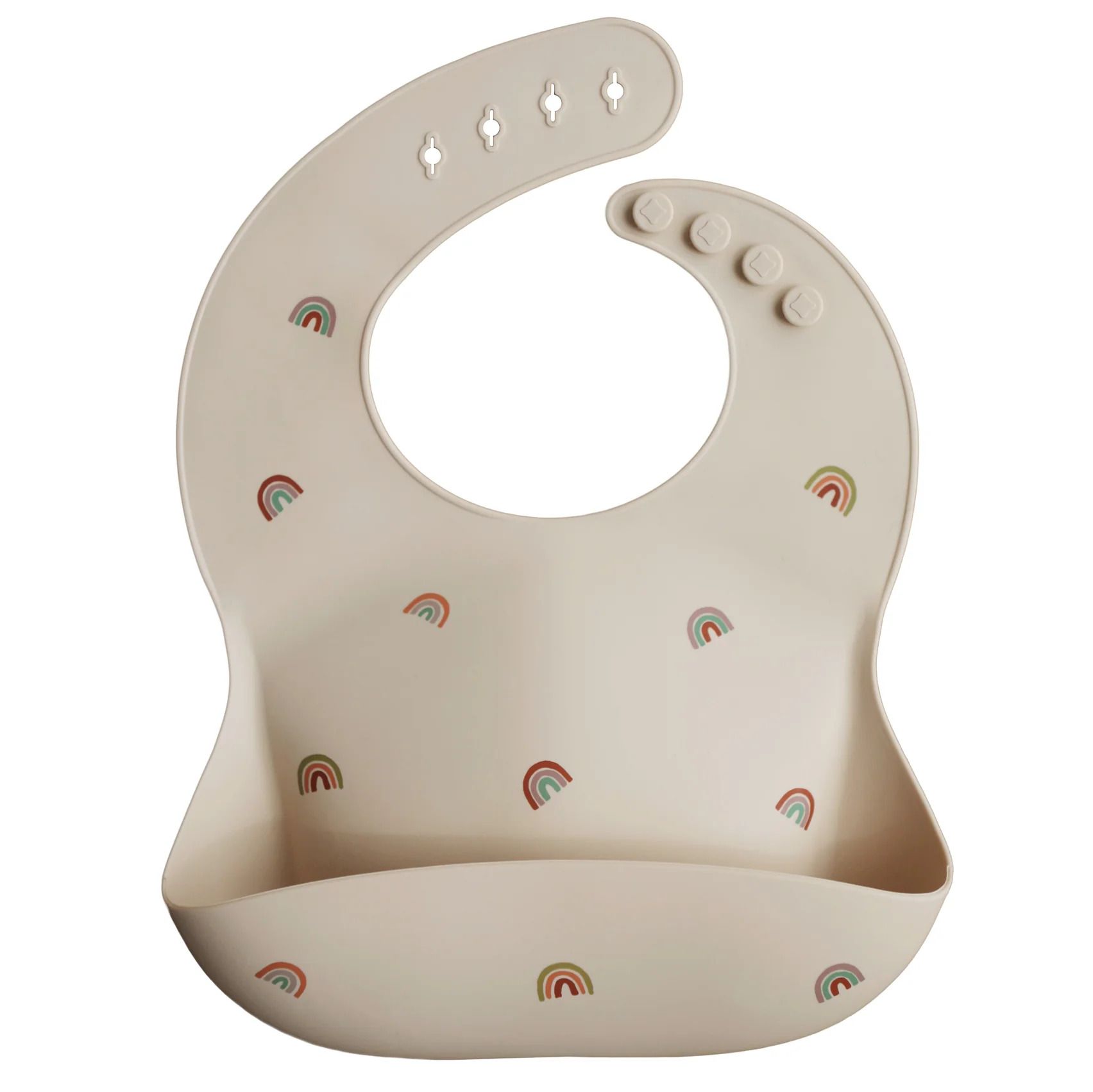 Yếm Ăn Dặm Silicone Mushie