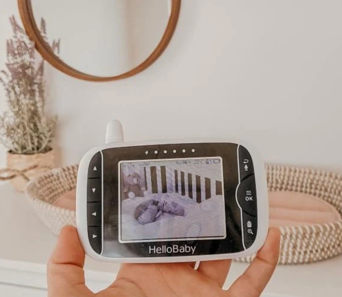 Camera theo dõi - báo khóc HelloBaby HB6550 (5 inch)