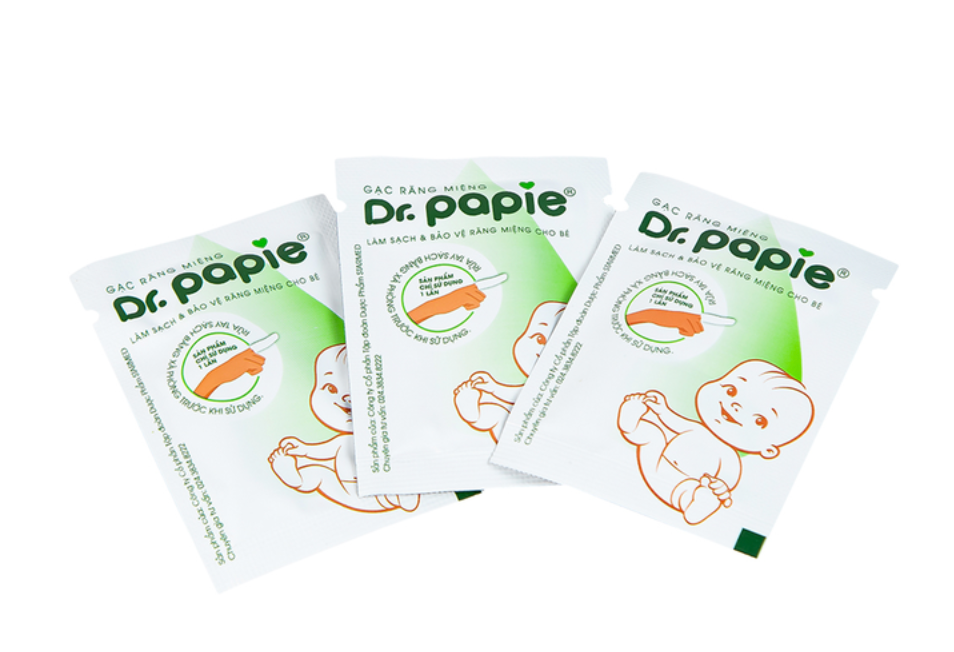 Gạc răng miệng Dr.Papie (30 gói)