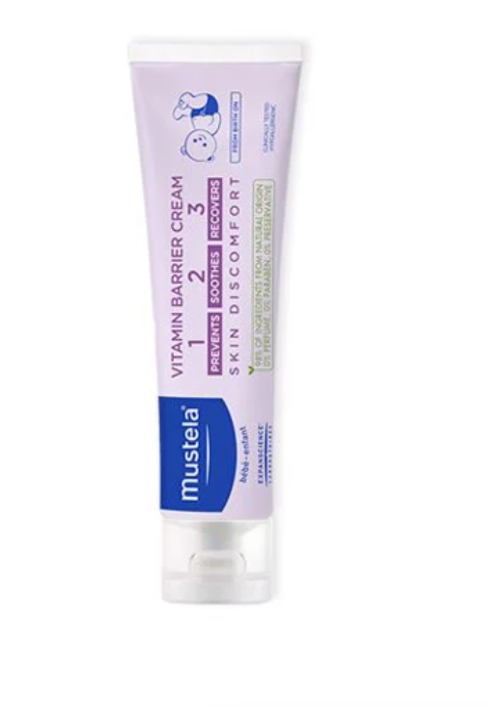 Kem Làm Dịu Và Ngăn Ngừa Hăm Tã 123 Mustela Vitamin Barrier Cream 50ml