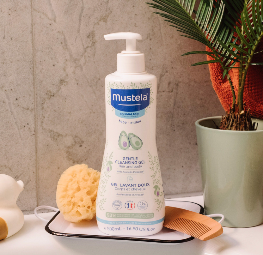 Sữa Tắm Gội Da Thường Mustela Gentle Cleansing Gel 500ml