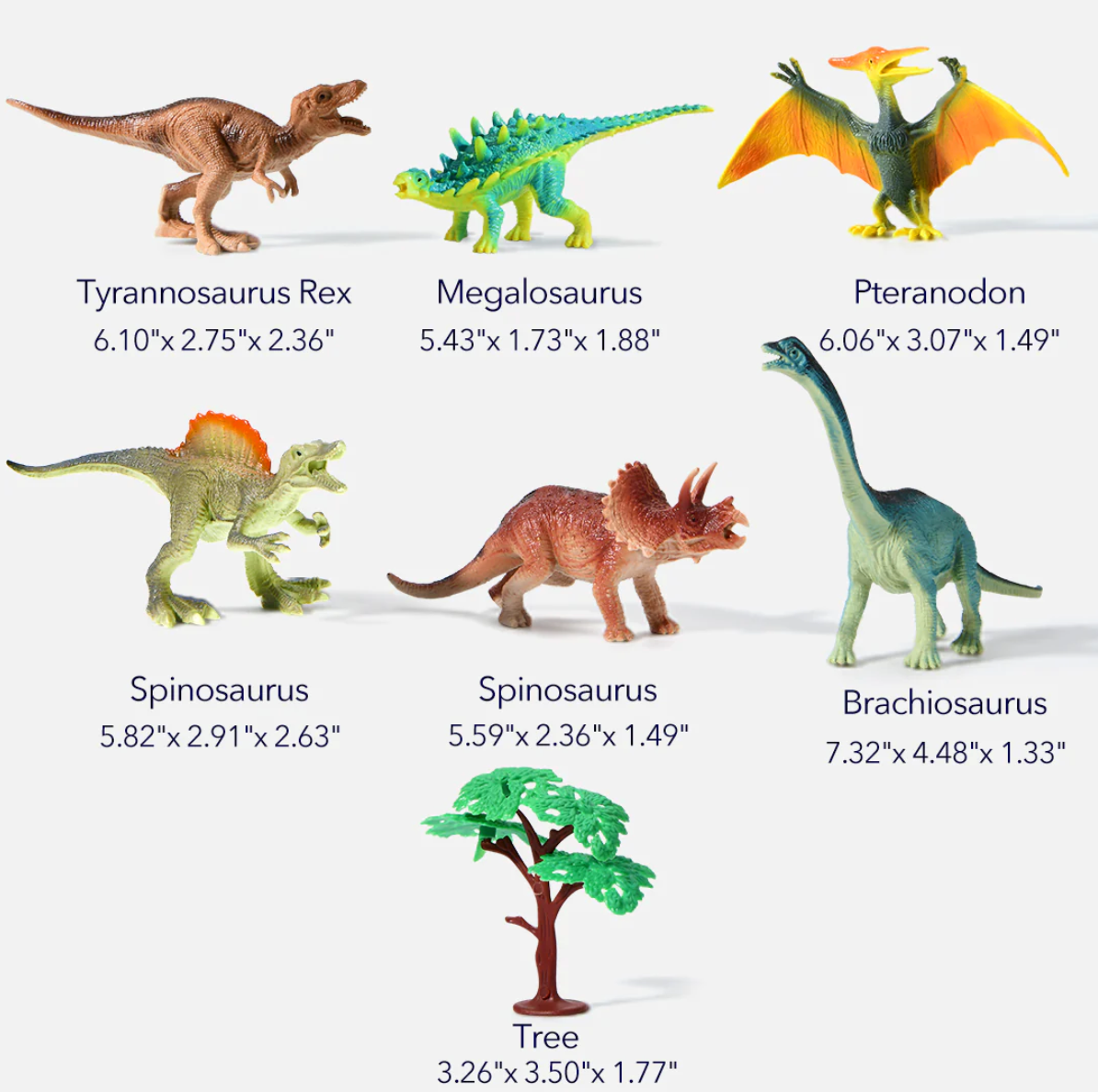 Đồ Chơi Mô Hình Động Vật Mideer Simulation Toy Set: Dinosaur World