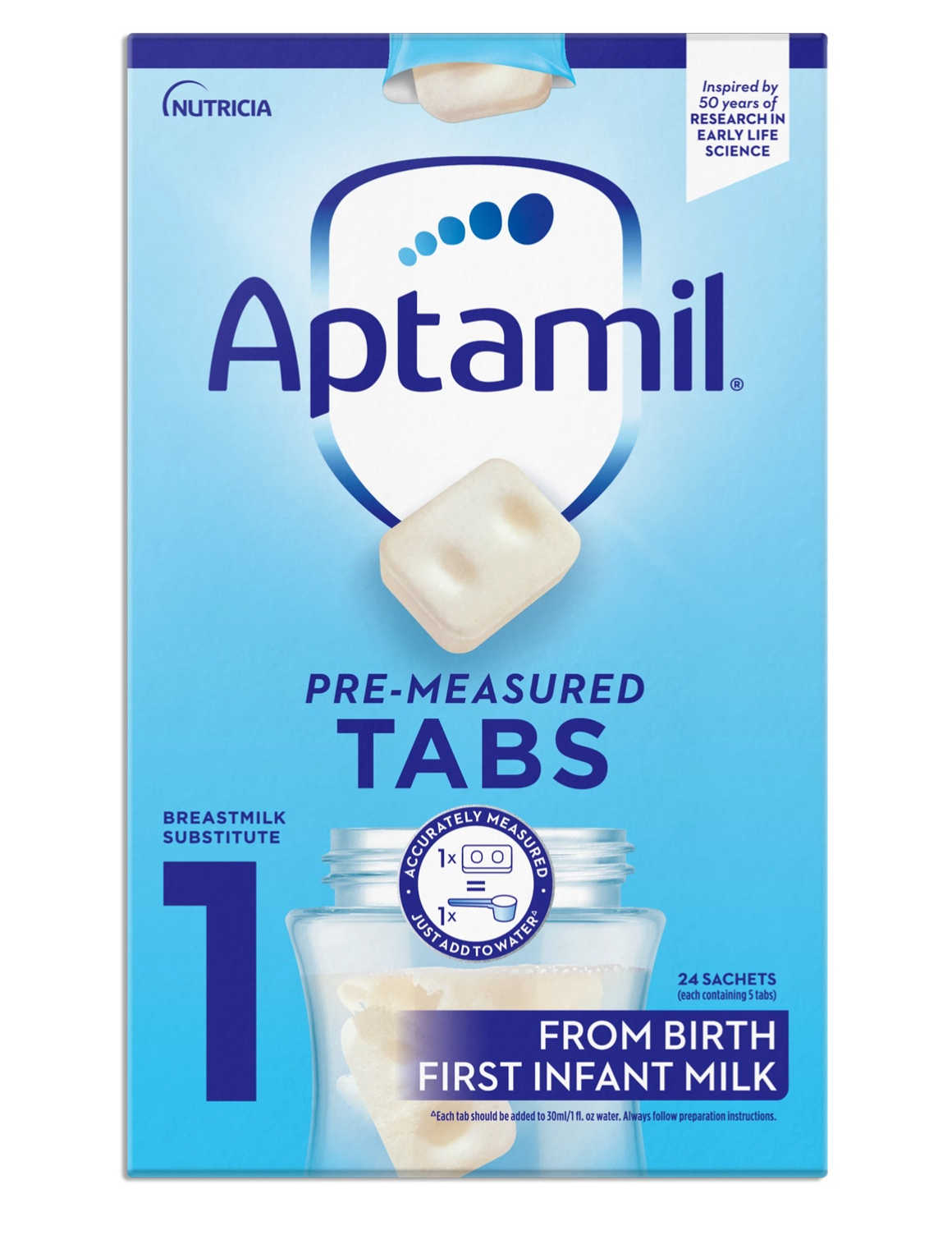 Sữa Aptamil Anh Dạng Thanh Số 1