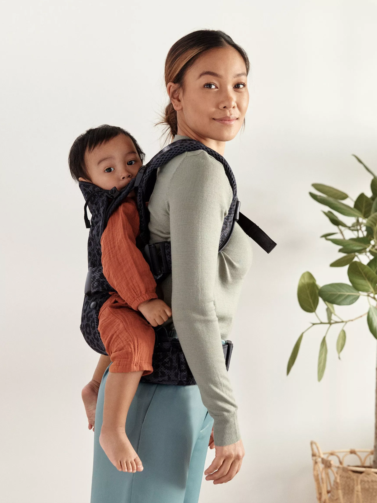 Địu Trẻ Em Baby Bjorn Baby Carrier One Air 3D Mesh - Màu Anthracite