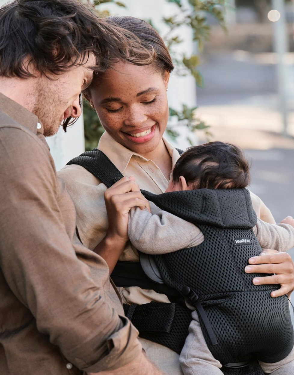 Địu Trẻ Em Baby Bjorn Baby Carrier One Air 3D Mesh - Màu Anthracite