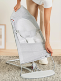  Ghế Rung Baby Bjorn Bouncer Balance Soft Vải Lưới Mesh - Light Gray Frame 