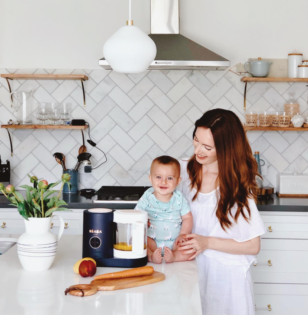 Máy Làm Đồ Ăn Dặm Béaba Babycook Neo - Màu Night Blue