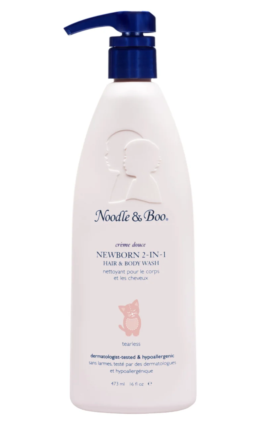 Dầu Gội Sữa Tắm 2 Trong 1 Noodle & Boo 473ml - Hương Phấn