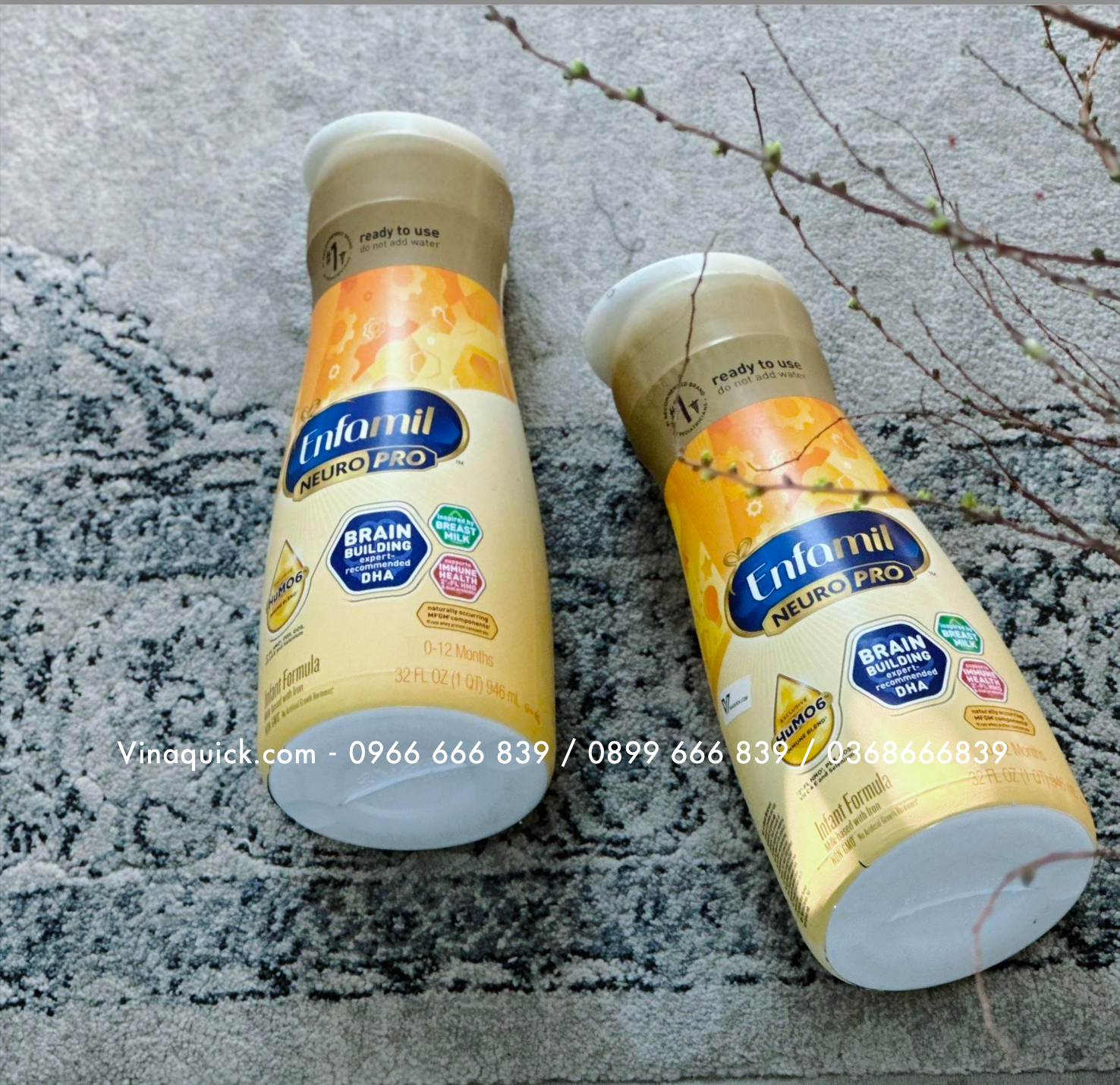 Sữa Nước Enfamil Neuropro Infant Fomula Cho Bé Từ 0 - 12 Tháng (946ml)