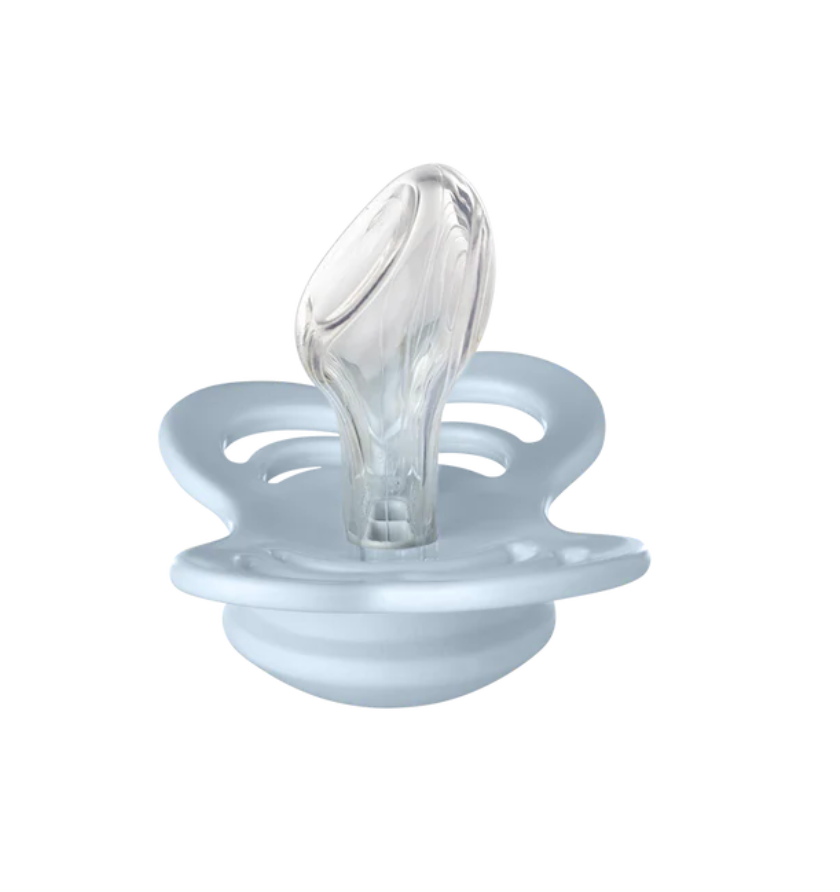 Ti Giả Núm Dẹt Bibs Pacifier Couture Silicone Size 1 Từ 0-6 Tháng