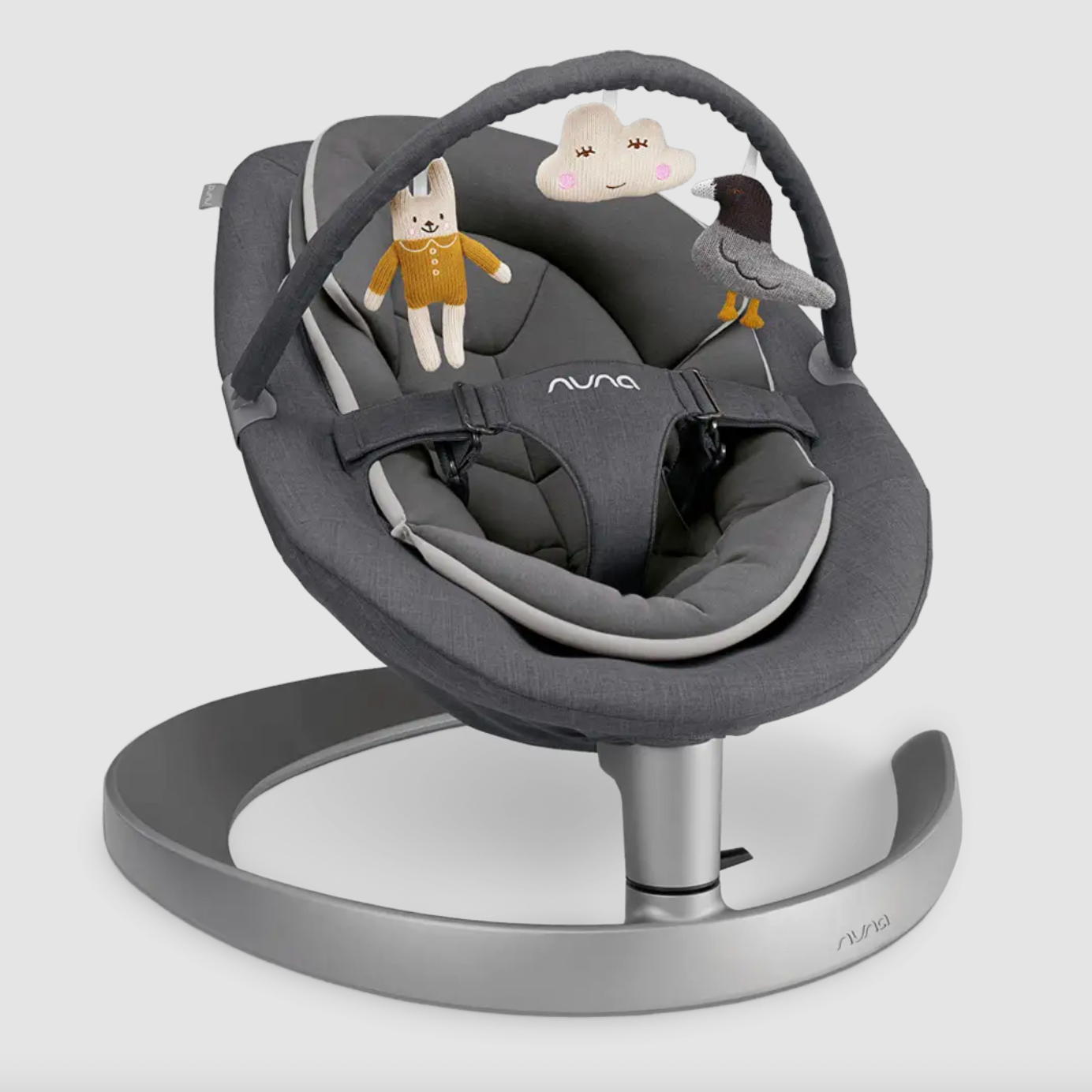 NÔI NUNA LEAF GROW BOUNCER - MÀU GRANITE
