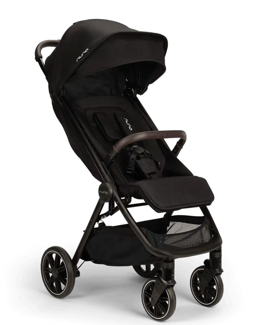 XE ĐẨY GẤP GỌN NUNA TRVL LX - MÀU CAVIAR