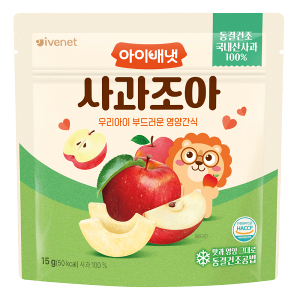 Táo Sấy Lạnh Ivenet Cho Bé Từ 6M+