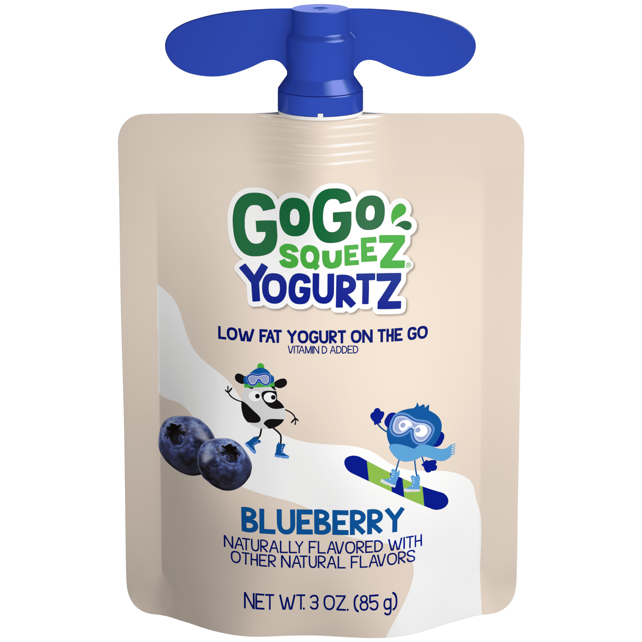 Sữa chua túi Gogo Squeez Yogurtz - Việt Quất
