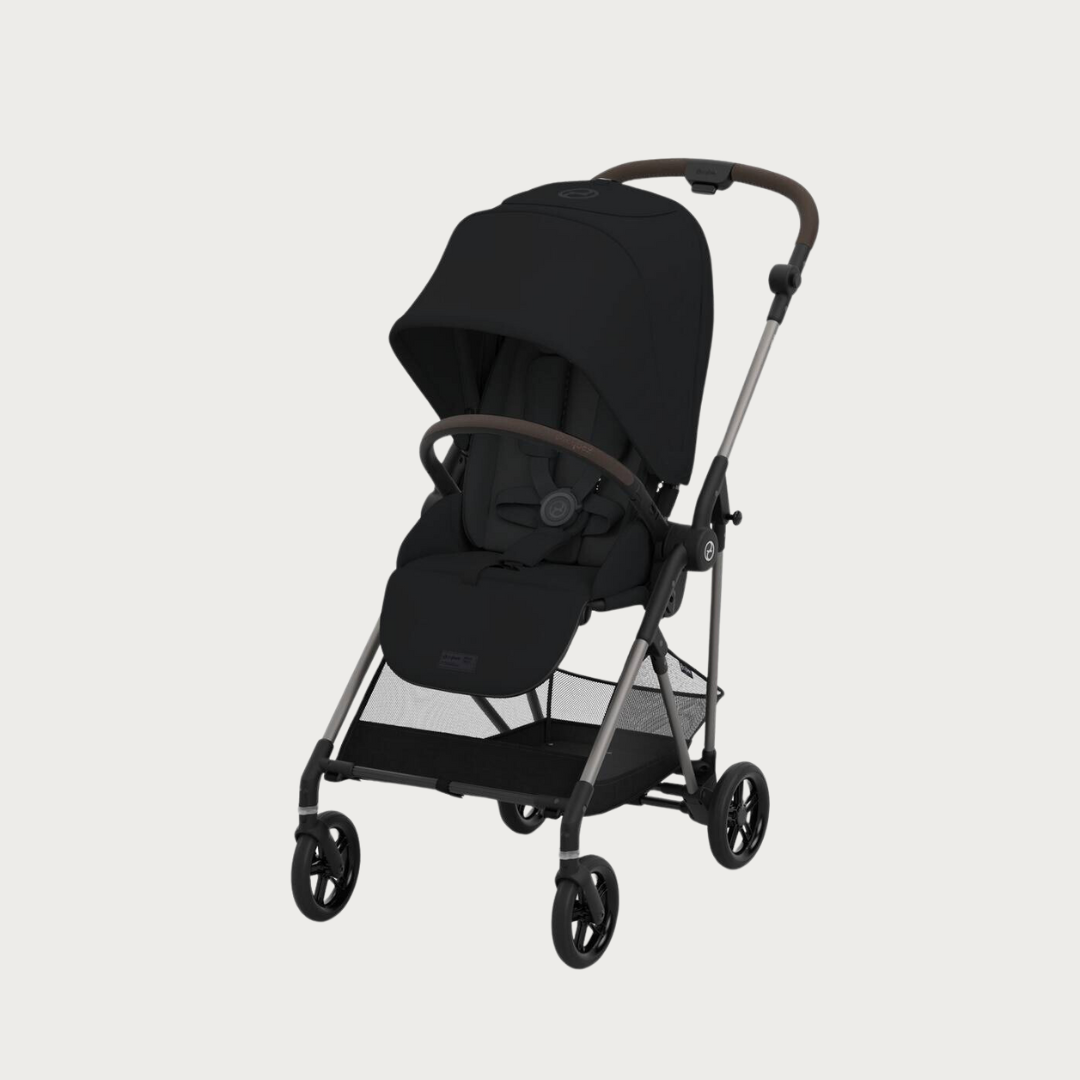 Xe Đẩy Gấp Gọn Cybex Melio TPE - Màu Magic Black