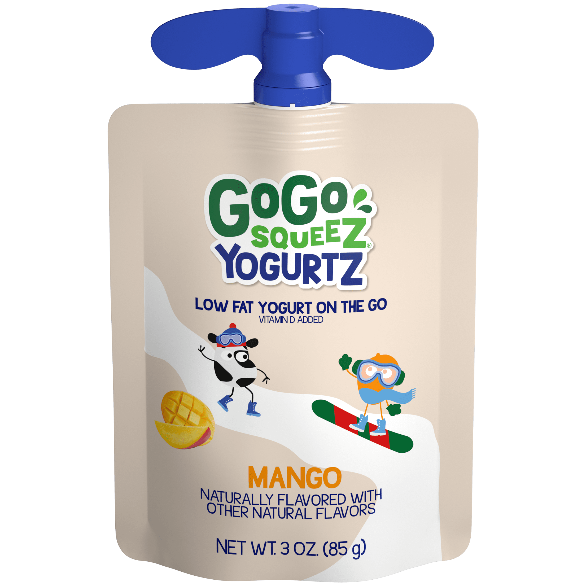 Sữa chua túi Gogo SqueeZ YogurtZ - Xoài